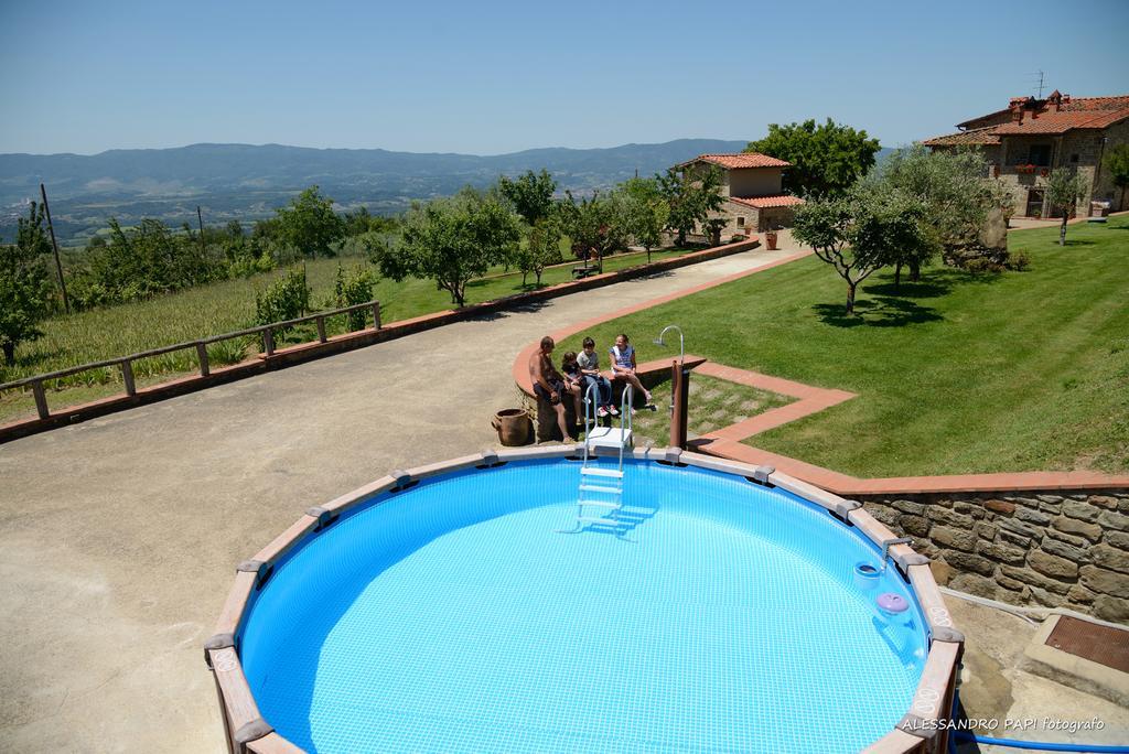 Agriturismo Villa Iris Castelfranco di Sopra Bagian luar foto